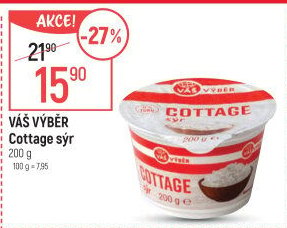 Sýr Cottage Váš Výběr