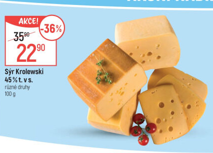 Sýr Krolewski 45% Milkpol