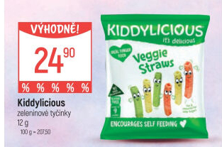 Tyčinky zeleninové Kiddylicious