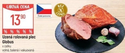 Uzená rolovaná plec Globus