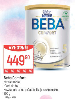 Výživa mléčná Comfort Beba Nestlé