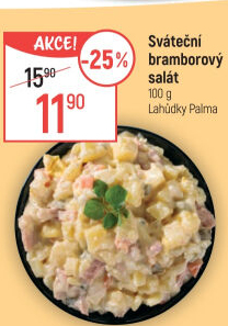 Bramborový salát sváteční