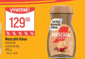 Instantní káva Nescafé Classic Crema