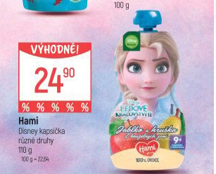 Ovocná kapsička Hami