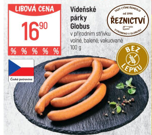 Párky vídeňské Globus