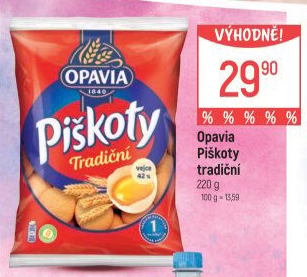 Piškoty Opavia