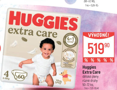 Pleny dětské extra Care Huggies