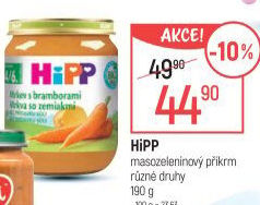 Příkrm masozeleninový Bio HiPP