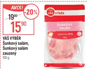 Salám šunkový Váš Výběr