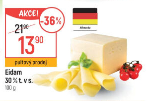 Sýr Eidam 30%