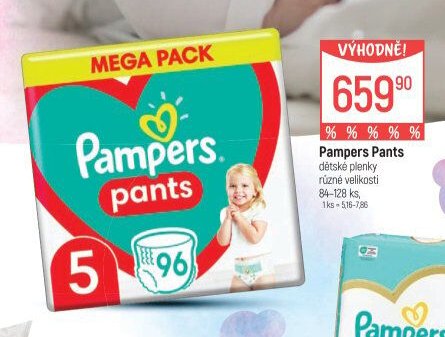 Pampers Pants dětské pleny