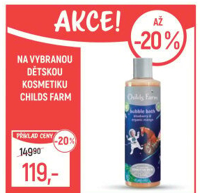 Bublinková koupel Childs Farm