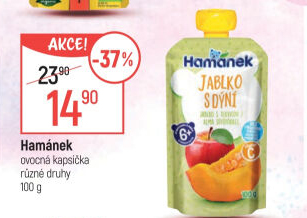 Kapsička ovocná Hamánek
