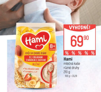 Kaše mléčná Hami