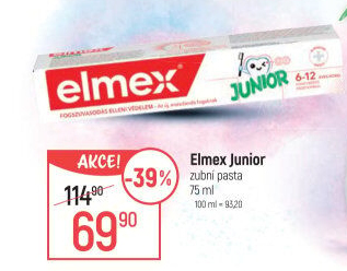Pasta na zuby Junior Elmex