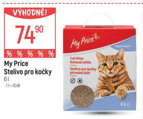Stelivo pro kočky My Price