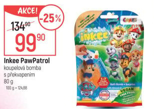 Šumivé koule do koupele Inkee