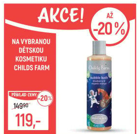 Bublinková koupel Childs Farm