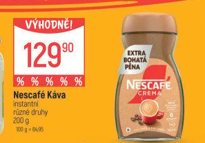 Instantní káva Nescafé Classic Crema