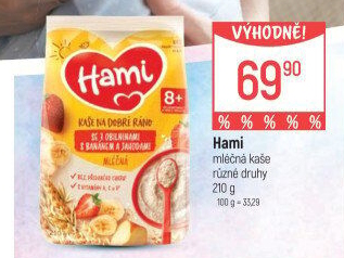 Kaše mléčná Hami