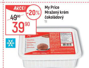 Mražený krém My Price
