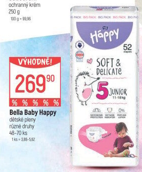 Pleny dětské Háppy Bella