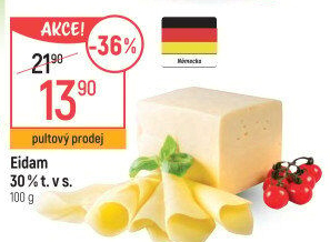 Sýr Eidam 30%