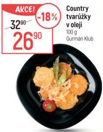 Sýr tvarůžky country v oleji