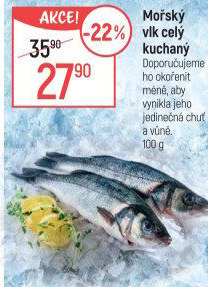 Vlk mořský kuchaný