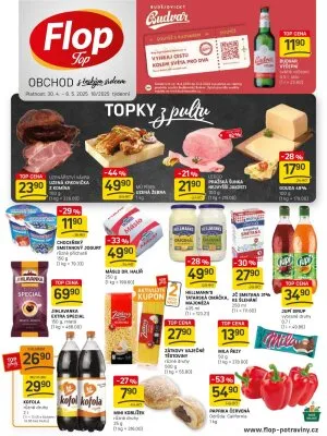akční leták FLOP TOP 30.4.2025-6.5.2025