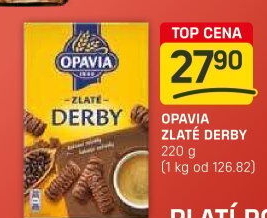 Sušenky Derby Zlaté Opavia