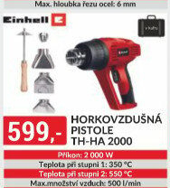 Horkovzdušná pistole Einhell TH-HA 2000/1
