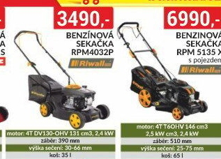 SEKAČKY A VYŽÍNAČE