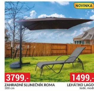 Slunečník závěsný