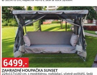 Zahradní houpačka Sunset