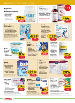 akční leták Dr. Max 1.5.2025-31.5.2025