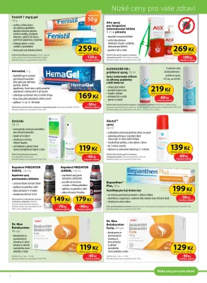 akční leták Dr. Max 1.5.2025-31.5.2025