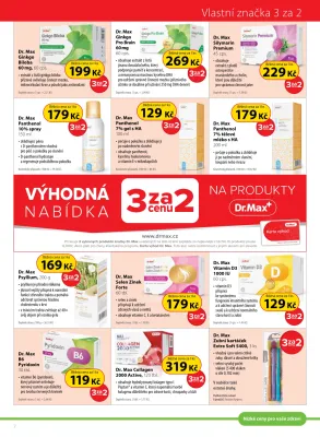 akční leták Dr. Max 1.5.2025-31.5.2025
