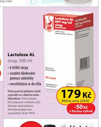 Lactulose AL sirup, 500 ml