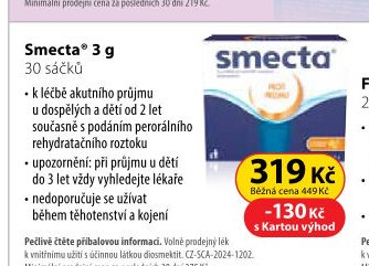 Smecta 3 g 30 sáčků
