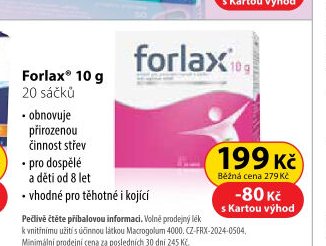 Forlax 10 g 20 sáčků
