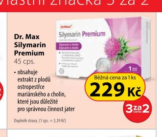 Dr. Max Silymarin Premium 45 cps.