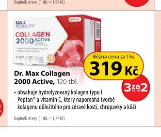 Dr. Max Collagen 2000 ACTIVE, 120 tbl.