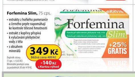 Forfemina Slim, 75 cps.