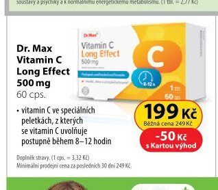 Dr. Max Vitamin C Long Effect 500 mg