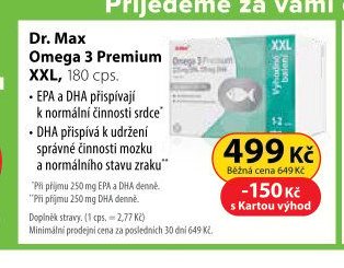 Dr. Max Omega 3 Premium XXL