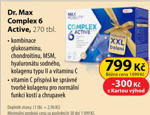 Doplněk stravy Complex 6 Active Dr.Max