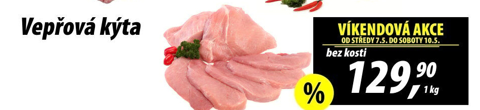 Vepřová kýta bez kosti