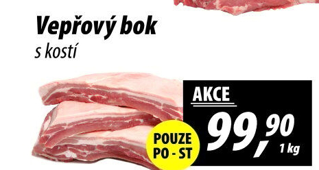 Vepřový bok s kostí