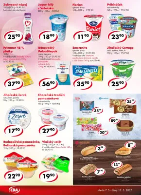 akční leták CBA 7.5.2025-13.5.2025